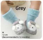 Baby Cartoon Plush Cotton Toddler Shoes - Image 20