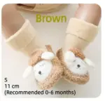Baby Cartoon Plush Cotton Toddler Shoes - Image 23