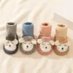 Baby Cartoon Plush Cotton Toddler Shoes - Image 8